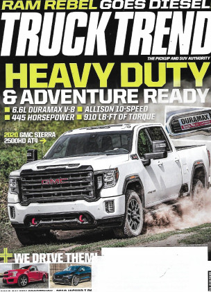 TRUCK TREND 2020 JAN - '19 SALEEN SPORTTRUCK, JAGUAR I-PACE, SIERRA 2500HD AT4